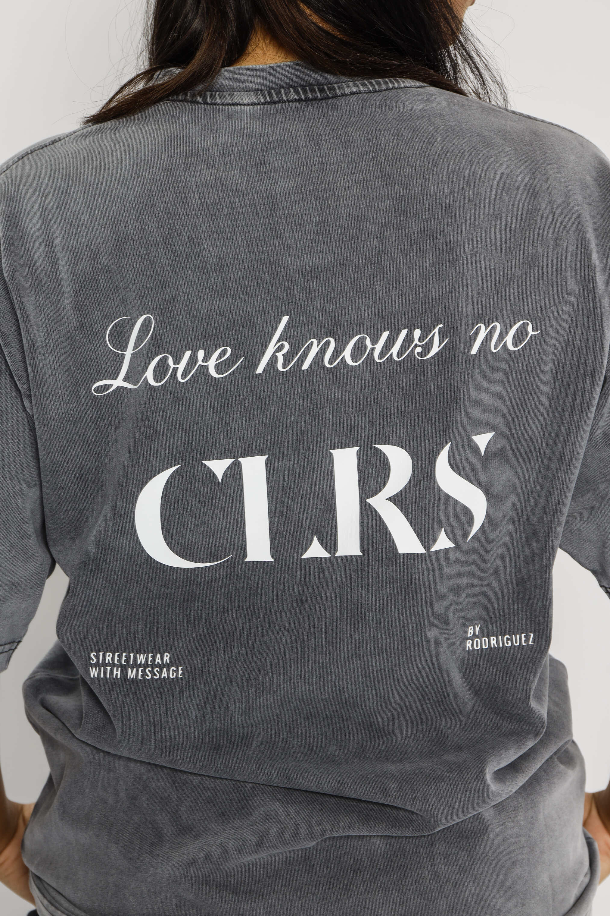 CLRS T SHIRT OVERSIZED VINTAGE GRAY